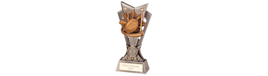 SPECTRE RUGBY AWARD - 3 SIZES - 15CM TO 20CM SPECTRE RUGBY AWARD - 3 SIZES - 15CM TO 20CM